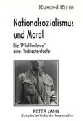 Cover: Nationalsozialismus und Moral - Peter Lang Verlag