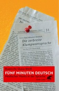 Cover: F&uuml;nf Minuten Deutsch - Klett-Cotta