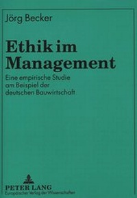 Abbildung von: Ethik im Management - Peter Lang Verlag