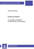 Cover: Politik als Pflicht? - Peter Lang Verlag