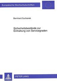 Abbildung von: Sicherheitsbestände zur Einhaltung von Servicegraden - Peter Lang Verlag
