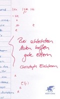 Cover: Bei schlechten Noten helfen gute Eltern - Klett-Cotta