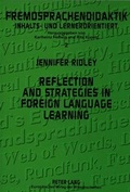 Cover: Reflection and strategies in foreign language learning - Peter Lang Verlag