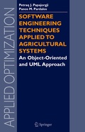 Cover: Software Engineering Techniques Applied to Agricultural Systems - Springer