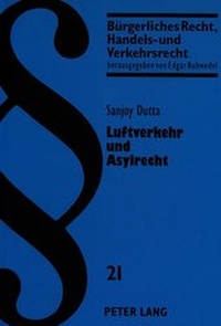 Abbildung von: Luftverkehr und Asylrecht - Peter Lang Verlag