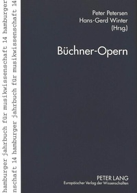 Enlarge image Cover: Büchner-Opern - Peter Lang Verlag