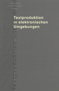 Abbildung von: Textproduktion in elektronischen Umgebungen - Peter Lang Verlag