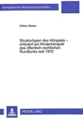 Cover: Strukturtypen des H&ouml;rspiels - erl&auml;utert am Kinderh&ouml;rspiel des &ouml;ffentlich-rechtlichen Rundfunks seit 1970 - Peter Lang Verlag