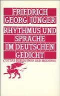 Cover: Rhythmus und Sprache im deutschen Gedicht (Cotta's Bibliothek der Moderne, Bd. 63) - Klett-Cotta