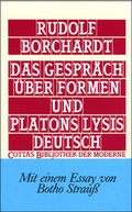Cover: Das Gespr&auml;ch &uuml;ber Formen und Platons Lysis deutsch (Cotta's Bibliothek der Moderne, Bd. 66) - Klett-Cotta