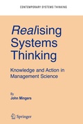 Cover: Realising Systems Thinking: Knowledge and Action in Management Science - Springer