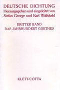 Cover: Deutsche Dichtung Band 3 (Deutsche Dichtung, Bd. 3) - Klett-Cotta