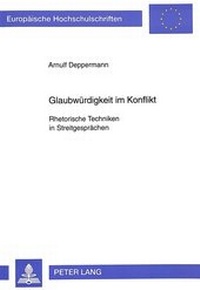 Abbildung von: Glaubwürdigkeit im Konflikt - Peter Lang Verlag