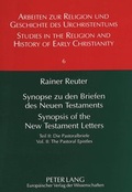 Bild: Synopse zu den Briefen des Neuen Testaments- Synopsis of the New Testament Letters - Peter Lang Verlag