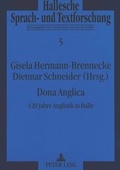 Cover: Dona Anglica - Peter Lang Verlag