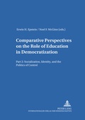 Cover: Comparative Perspectives on the Role of Education in Democratization - Peter Lang Verlag