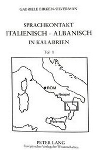 Abbildung von: Sprachkontakt Italienisch - Albanisch in Kalabrien - Peter Lang Verlag