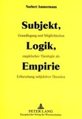 Cover: Subjekt, Logik, Empirie - Peter Lang Verlag