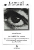 Bild: Im Blickfeld des Anderen - Peter Lang Verlag