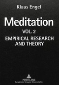 Cover: Meditation - Peter Lang Verlag