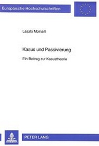 Abbildung von: Kasus und Passivierung - Peter Lang Verlag