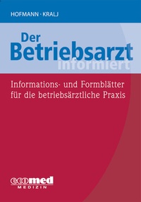 Abbildung von: Der Betriebsarzt informiert - ecomed Storck