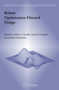Enlarge image Cover: Robust Optimization-Directed Design - Springer