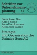 Cover: Strategie und Organisation der Daimler-Benz AG - Peter Lang Verlag