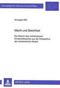 Abbildung von: Macht und Gleichheit - Peter Lang Verlag