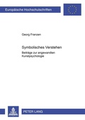 Cover: Symbolisches Verstehen - Peter Lang Verlag