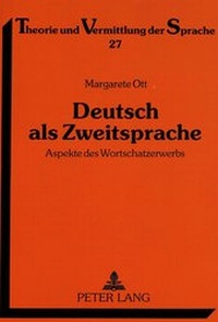 Abbildung von: Deutsch als Zweitsprache - Peter Lang Verlag