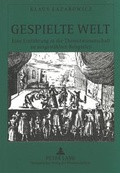 Cover: Gespielte Welt - Peter Lang Verlag
