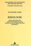 Cover: Ideologie - Peter Lang Verlag