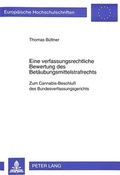 Cover: Eine verfassungsrechtliche Bewertung des Bet&auml;ubungsmittelstrafrechts - Peter Lang Verlag