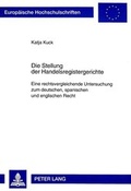 Cover: Die Stellung der Handelsregistergerichte - Peter Lang Verlag
