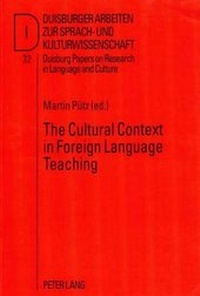 Abbildung von: The Cultural Context in Foreign Language Teaching - Peter Lang Verlag