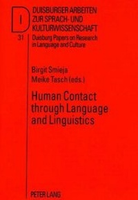 Abbildung von: Human Contact through Language and Linguistics - Peter Lang Verlag