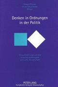 Cover: Denken in Ordnungen in der Politik - Peter Lang Verlag