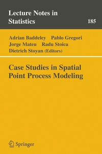 Enlarge image Cover: Case Studies in Spatial Point Process Modeling - Springer