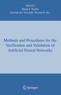 Cover: Methods and Procedures for the Verification and Validation of Artificial Neural Networks - Springer