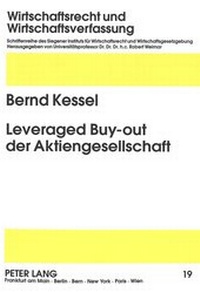 Abbildung von: Leveraged Buy-out der Aktiengesellschaft - Peter Lang Verlag