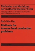 Cover: Methods for inverse heat conduction problems - Peter Lang Verlag