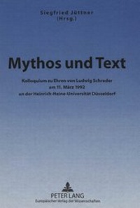 Enlarge image Cover: Mythos und Text - Peter Lang Verlag