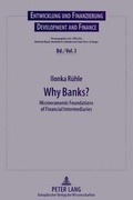 Cover: Why Banks? - Peter Lang Verlag