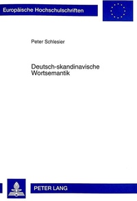 Abbildung von: Deutsch-skandinavische Wortsemantik - Peter Lang Verlag