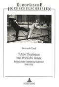 Cover: Totaler Realismus und Peinliche Poesie - Peter Lang Verlag