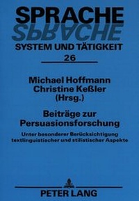 Abbildung von: Beiträge zur Persuasionsforschung - Peter Lang Verlag