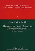 Bild: Ehefragen im Neuen Testament - Peter Lang Verlag