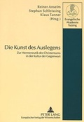 Cover: Die Kunst des Auslegens - Peter Lang Verlag