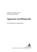 Cover: Apparatur und Rhapsodie - Peter Lang Verlag